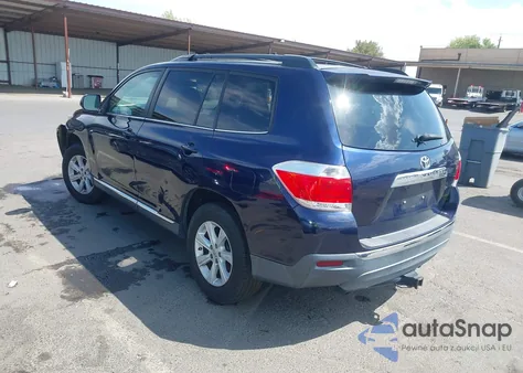 2013 Toyota Highlander Base Plus V6 из США, поврежденный, VIN 5TDZK3EH7DS119801